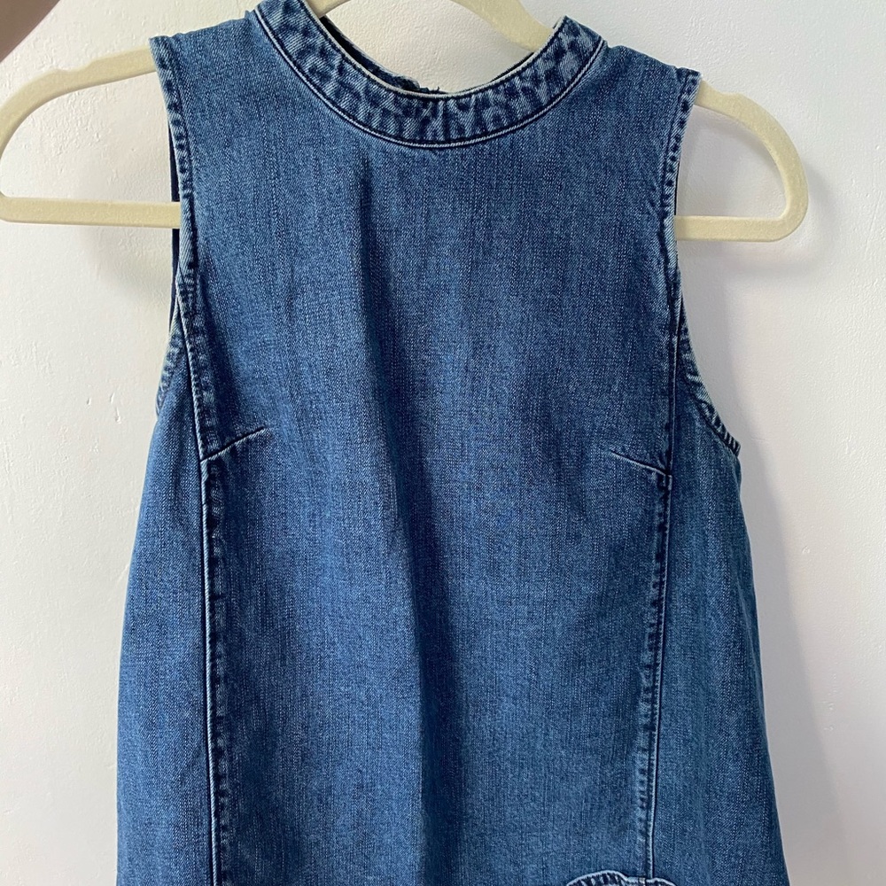 Denim top